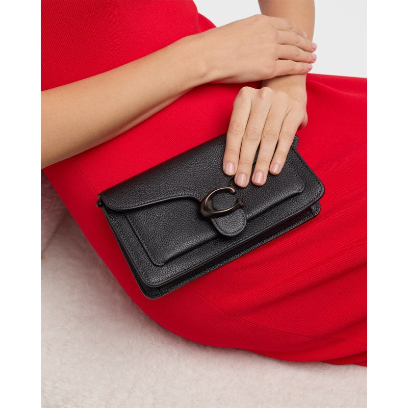 Bolsa Crossbody Tabby Pebble with Chain