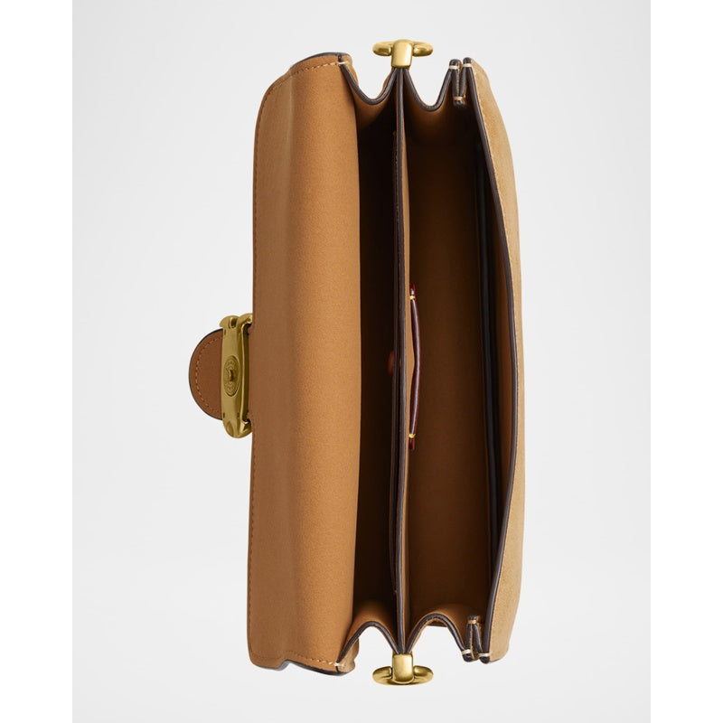 Bolsa Shoulder Tabby Chain Suede