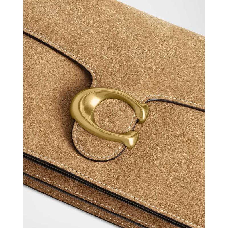 Bolsa Shoulder Tabby Chain Suede