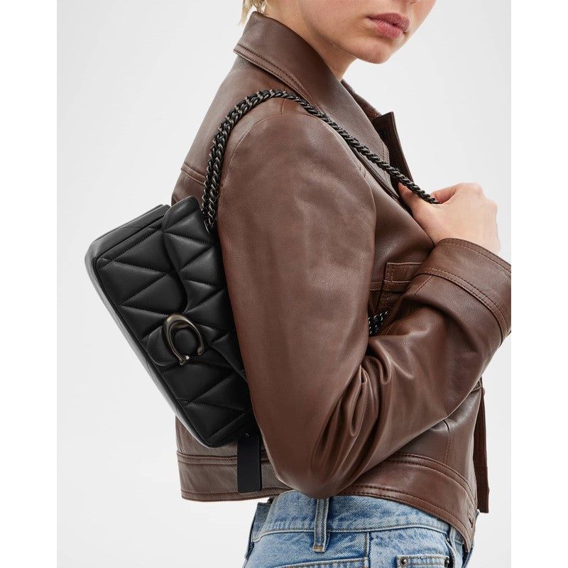 Bolsa Shoulder Tabby 20 Quilted with Chain