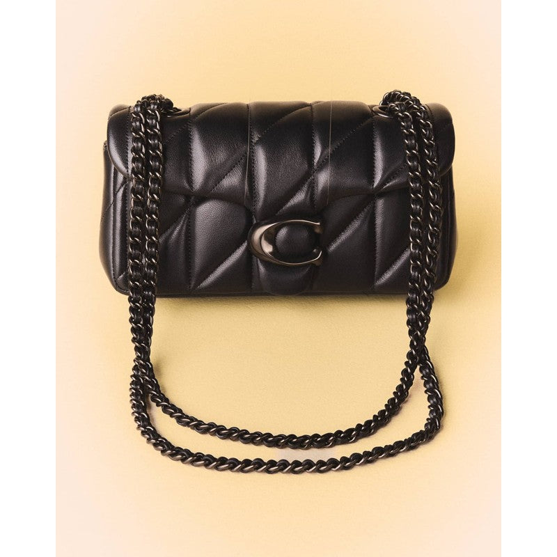 Bolsa Shoulder Tabby 20 Quilted with Chain