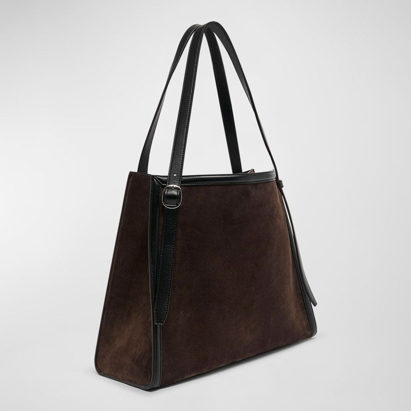 Bolsa Shopper Belt Suede - Mercado de Luxo - O Maior E-Commerce de Bens, Produtos e Serviços de Luxo do Brasil.