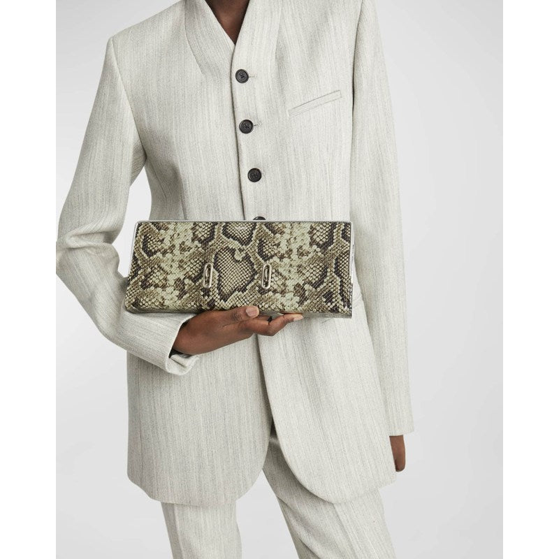 Bolsa Clutch Binder Python-Print