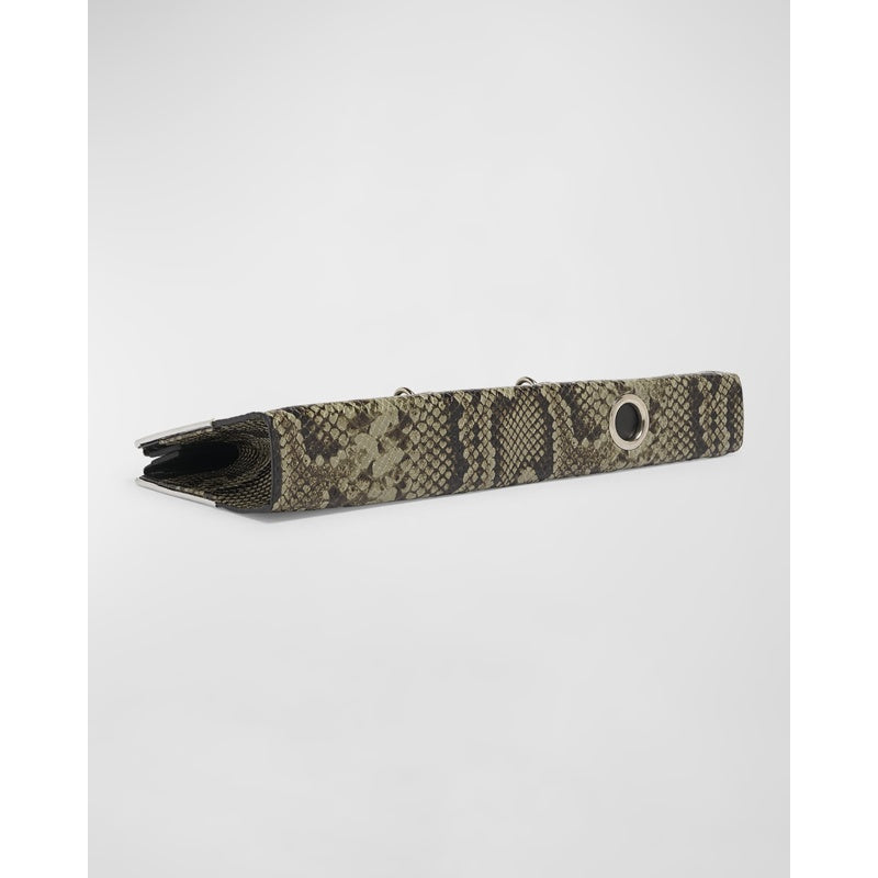 Bolsa Clutch Binder Python-Print