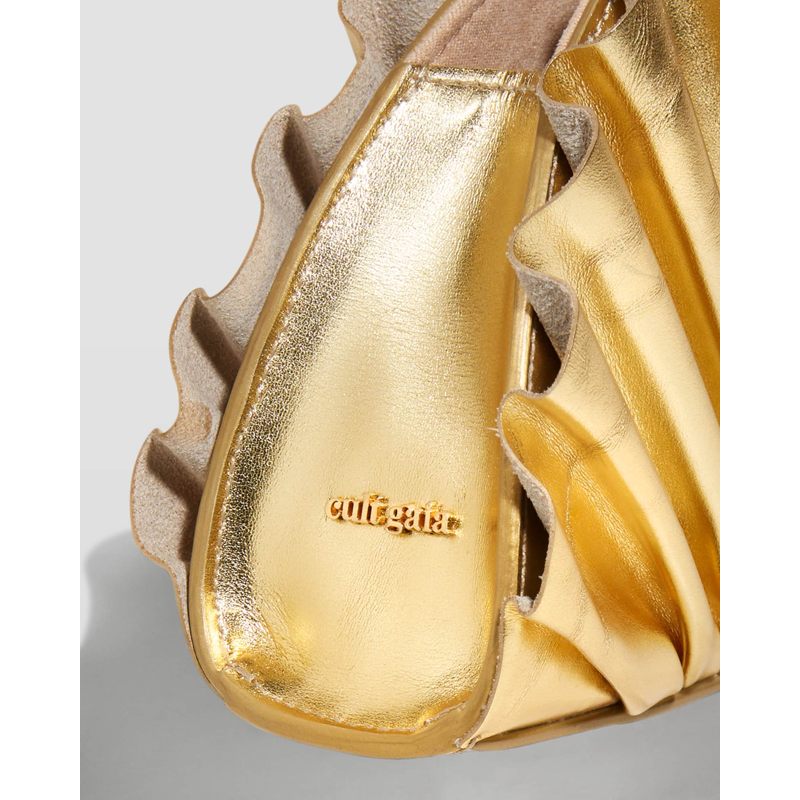 Bolsa Beach Nala Mini Pleated Metallic