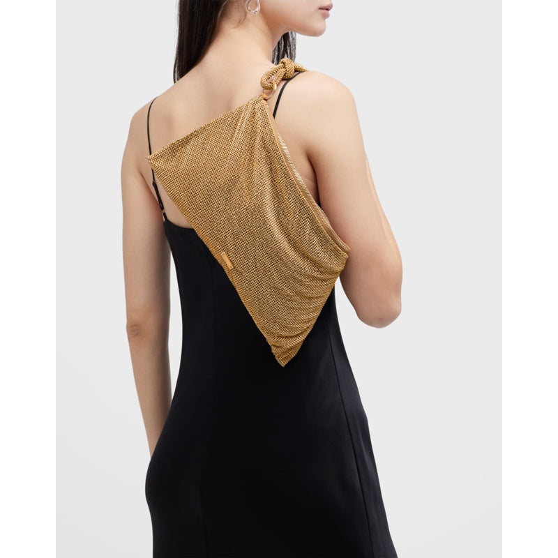 Bolsa Shoulder Hera Knotted Rhinestone Mini