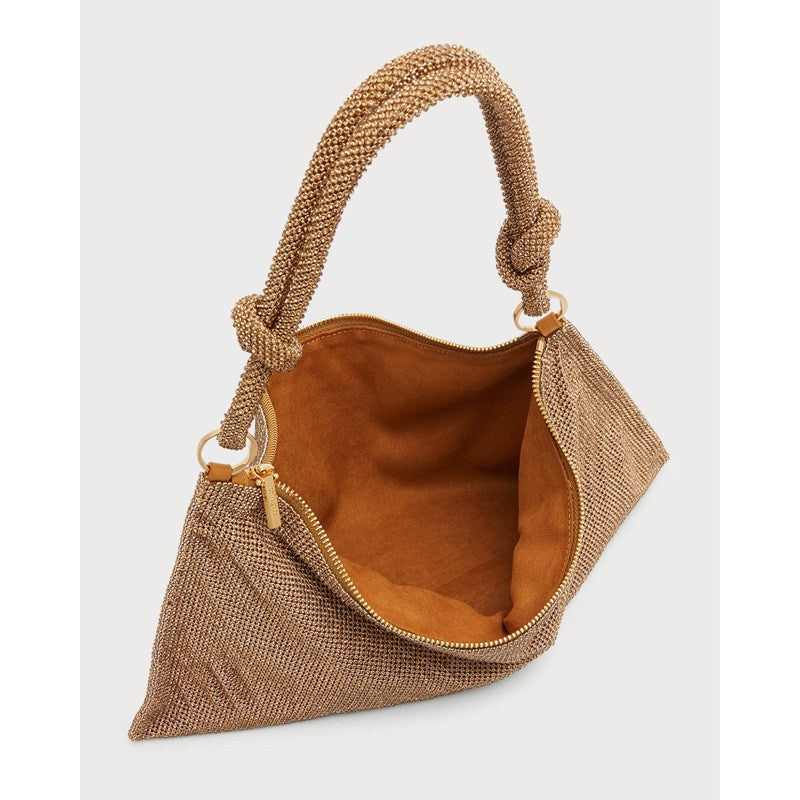Bolsa Shoulder Hera Knotted Rhinestone Mini