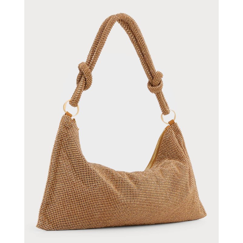 Bolsa Shoulder Hera Knotted Rhinestone Mini