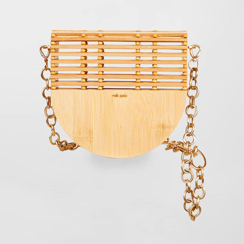 Bolsa Beach Ark Cutout Bamboo Flap - Mercado de Luxo - O Maior E-Commerce de Bens, Produtos e Serviços de Luxo do Brasil.