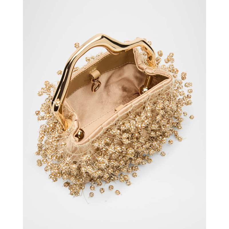 Bolsa Handle Solene Mini Beaded