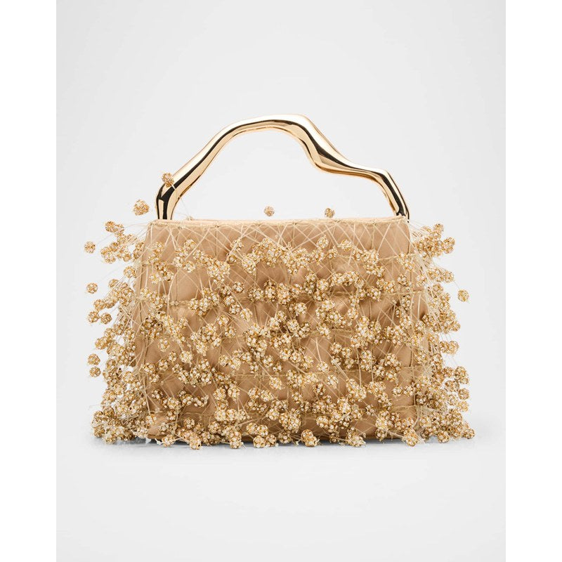 Bolsa Handle Solene Mini Beaded