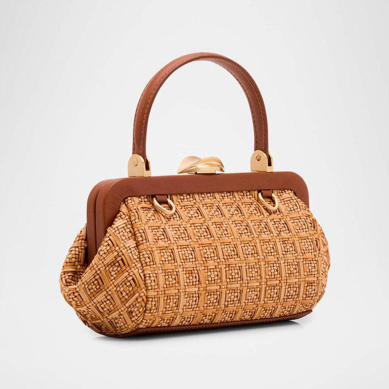 Bolsa Crossbody Zuma Frame Woven - Mercado de Luxo - O Maior E-Commerce de Bens, Produtos e Serviços de Luxo do Brasil.