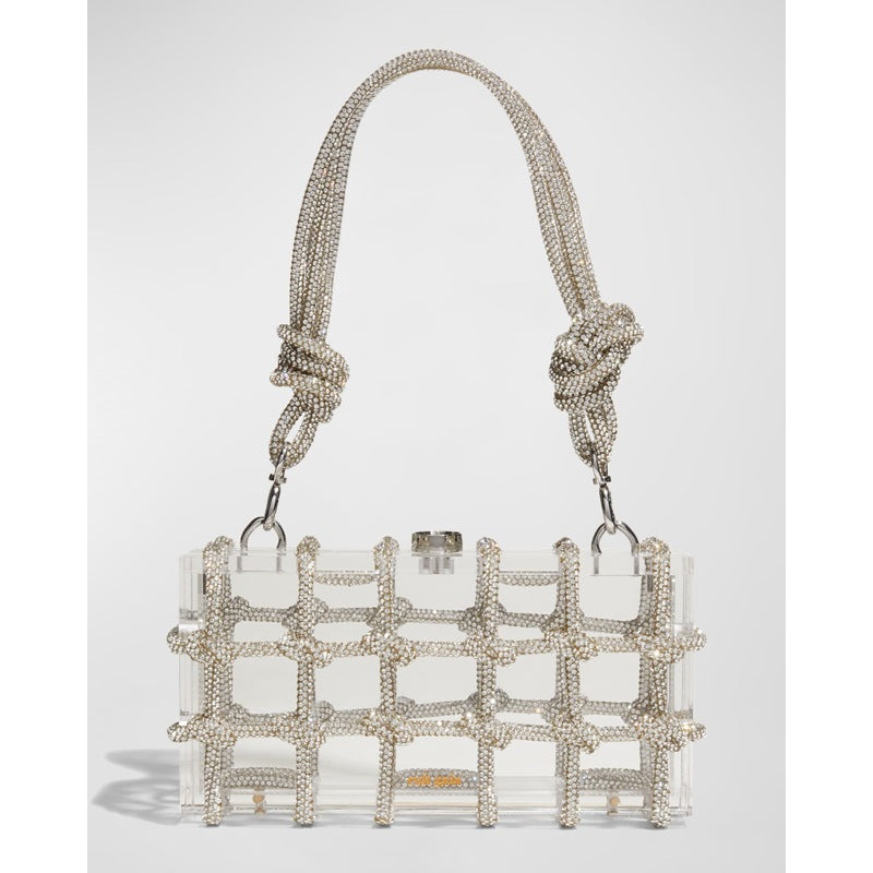 Bolsa Shoulder Bess Caged Embellished Box