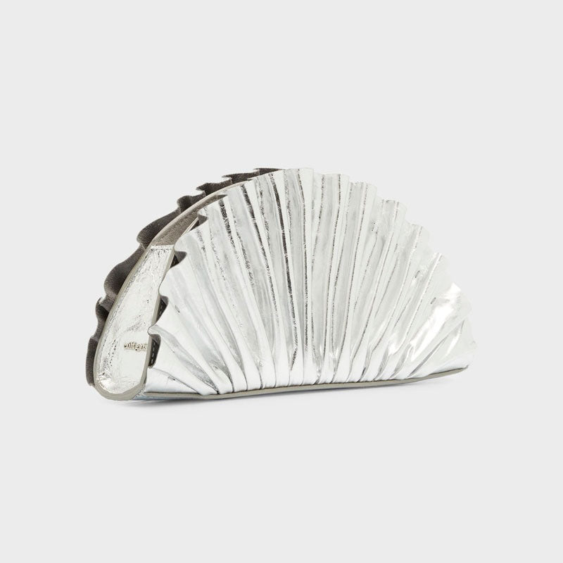 Bolsa Beach Nala Mini Shell Metallic - Mercado de Luxo - O Maior E-Commerce de Bens, Produtos e Serviços de Luxo do Brasil.