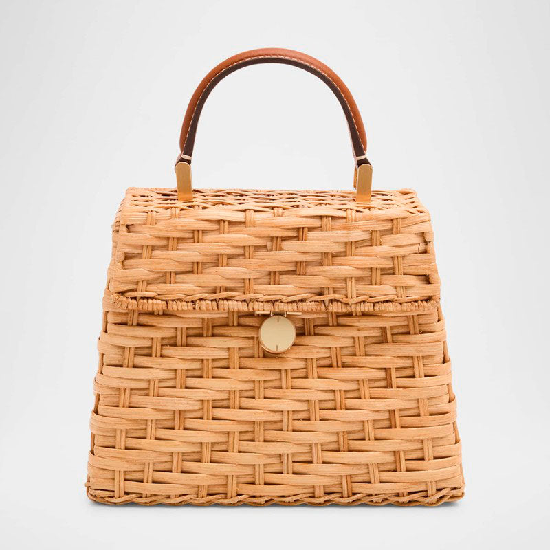 Bolsa Crossbody Sybil Flap Rattan - Mercado de Luxo - O Maior E-Commerce de Bens, Produtos e Serviços de Luxo do Brasil.