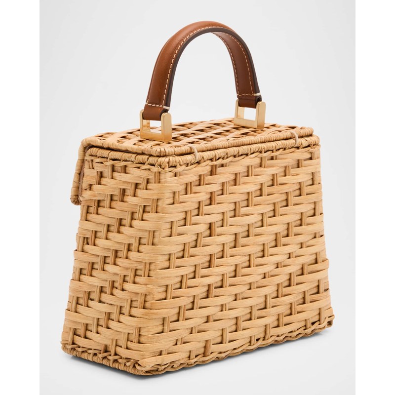Bolsa Crossbody Sybil Flap Rattan
