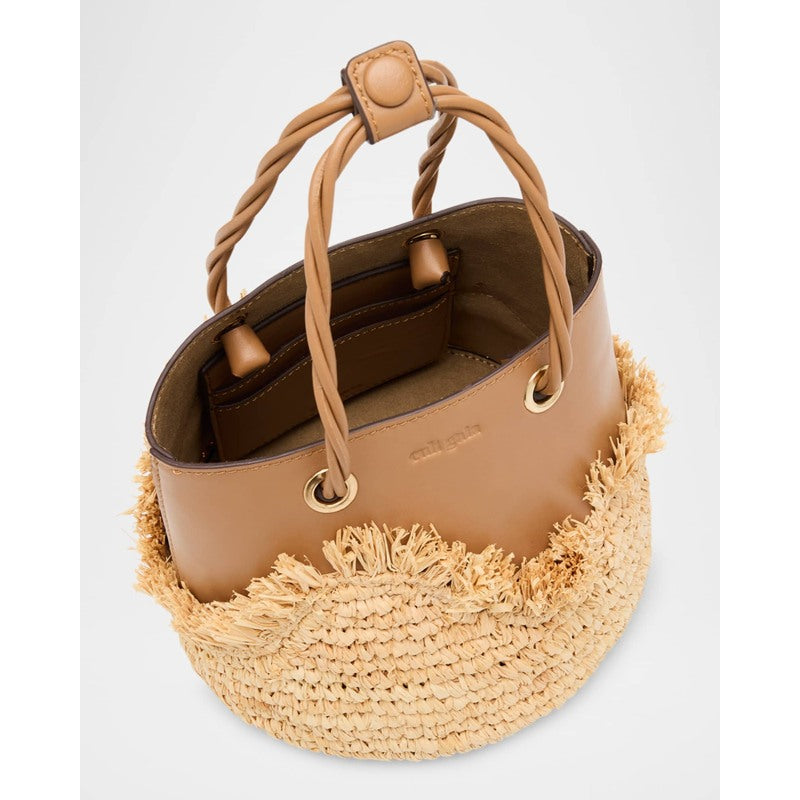 Bolsa Handle Jojo Raffia