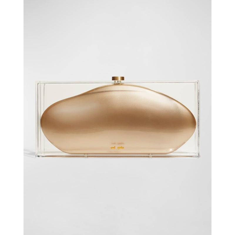 Bolsa Clutch Annika Clear Acrylic