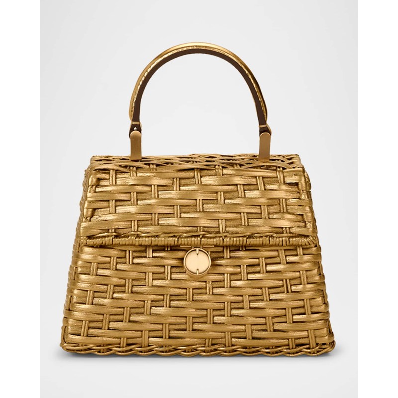 Bolsa Crossbody Sybil Nano Metallic Woven