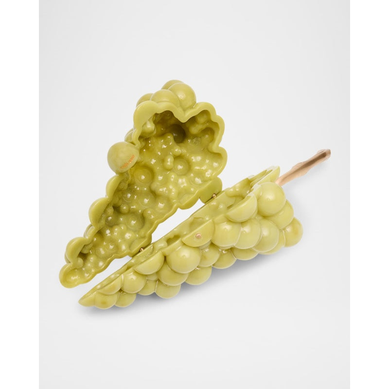 Bolsa Clutch Grape Acrylic