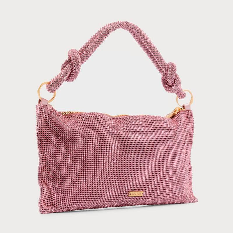 Bolsa Shoulder Hera Nano Knotted Embellished - Mercado de Luxo - O Maior E-Commerce de Bens, Produtos e Serviços de Luxo do Brasil.