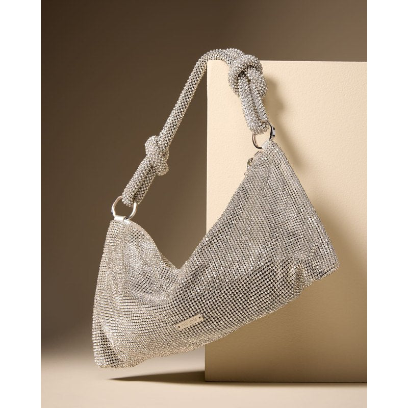 Bolsa Shoulder Hera Nano Knotted Embellished