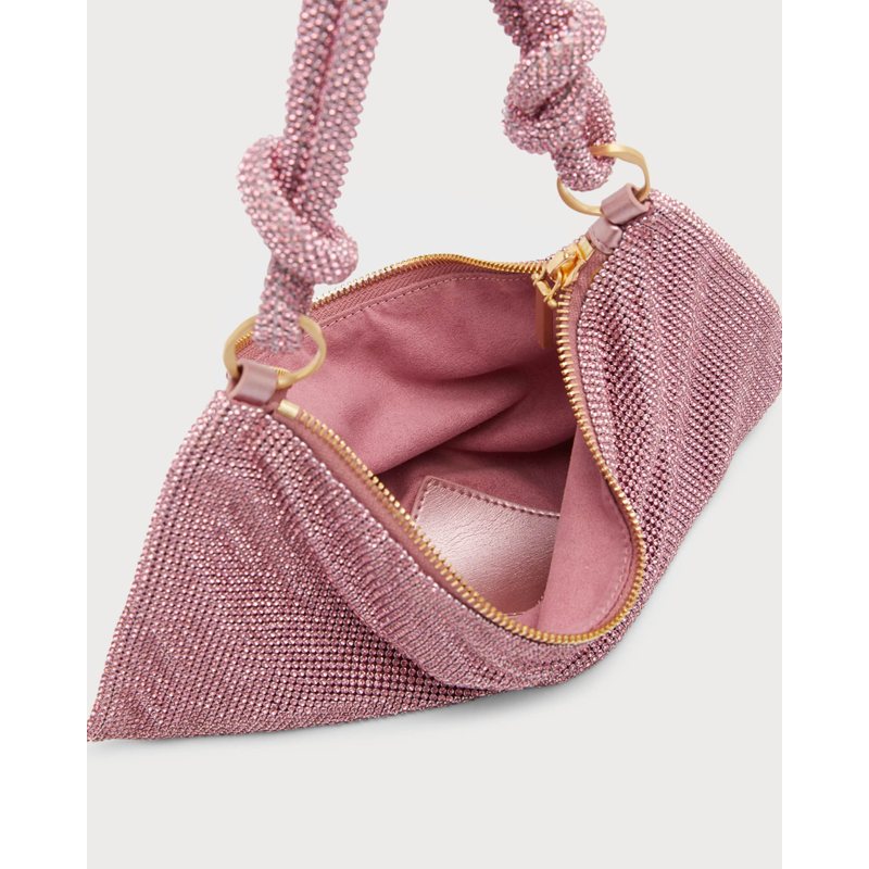Bolsa Shoulder Hera Nano Knotted Embellished