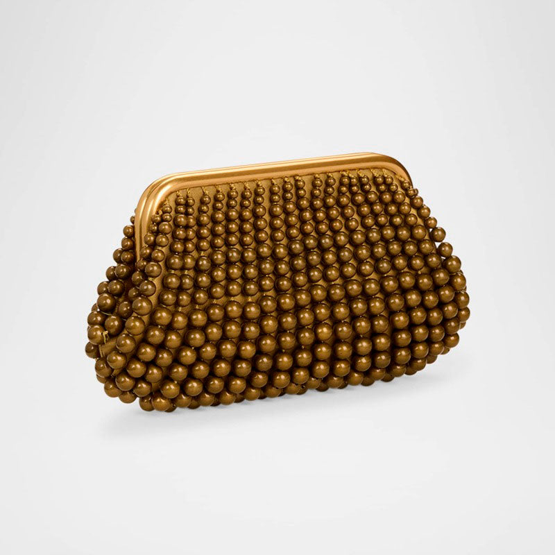 Bolsa Clutch Nia Mini Beaded - Mercado de Luxo - O Maior E-Commerce de Bens, Produtos e Serviços de Luxo do Brasil.