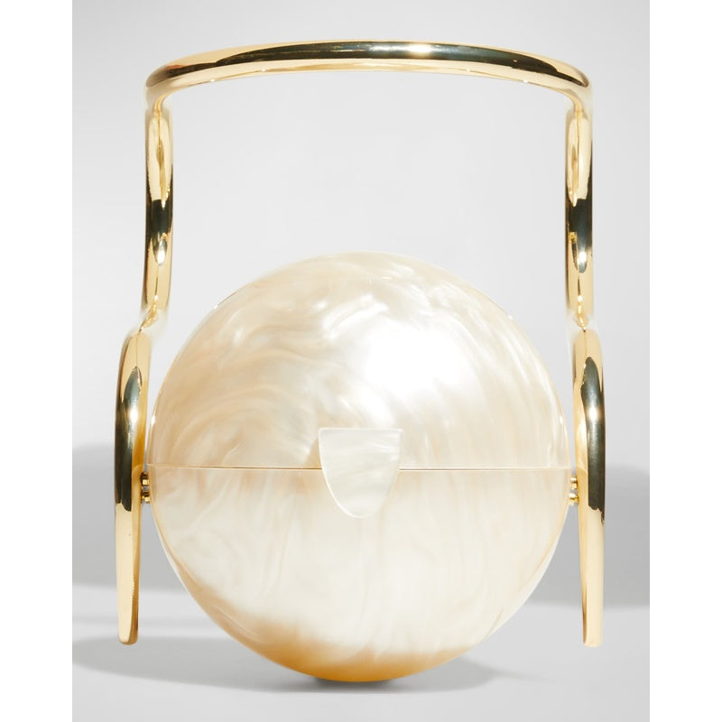Bolsa Handle Pearl Acrylic Metal