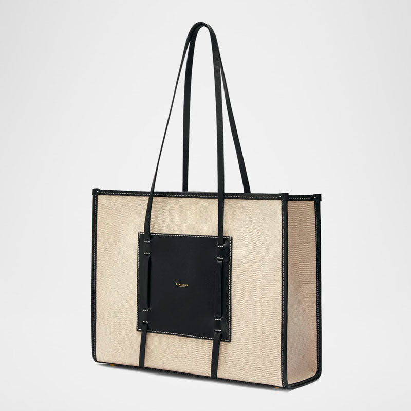Bolsa Shopper The Capri Canvas Box - Mercado de Luxo - O Maior E-Commerce de Bens, Produtos e Serviços de Luxo do Brasil.