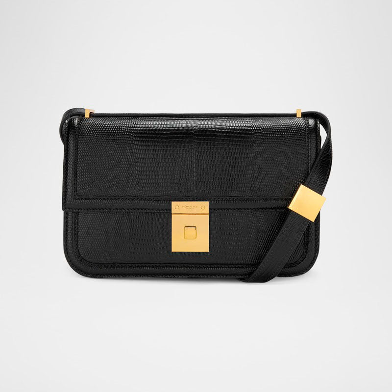 Bolsa Crossbody The Paris Croc-Effect - Mercado de Luxo - O Maior E-Commerce de Bens, Produtos e Serviços de Luxo do Brasil.