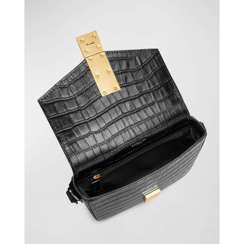 Bolsa Shoulder Vancouver Small Croco