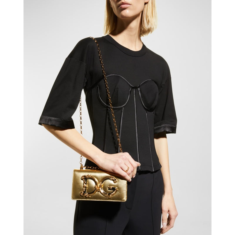 Bolsa Shoulder DG Girls Metallic
