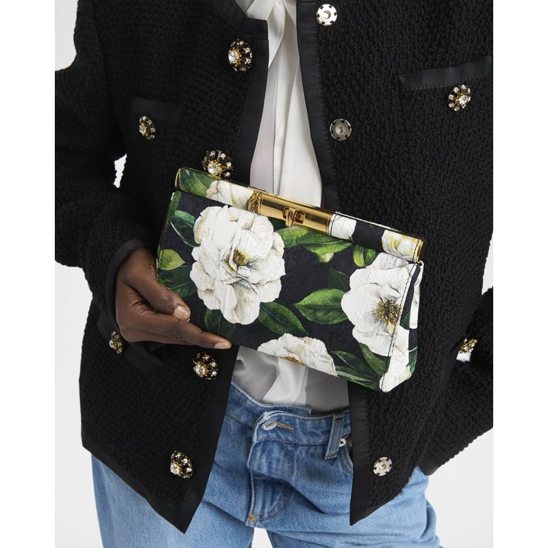 Bolsa Clutch Marlene Small Flower-Print