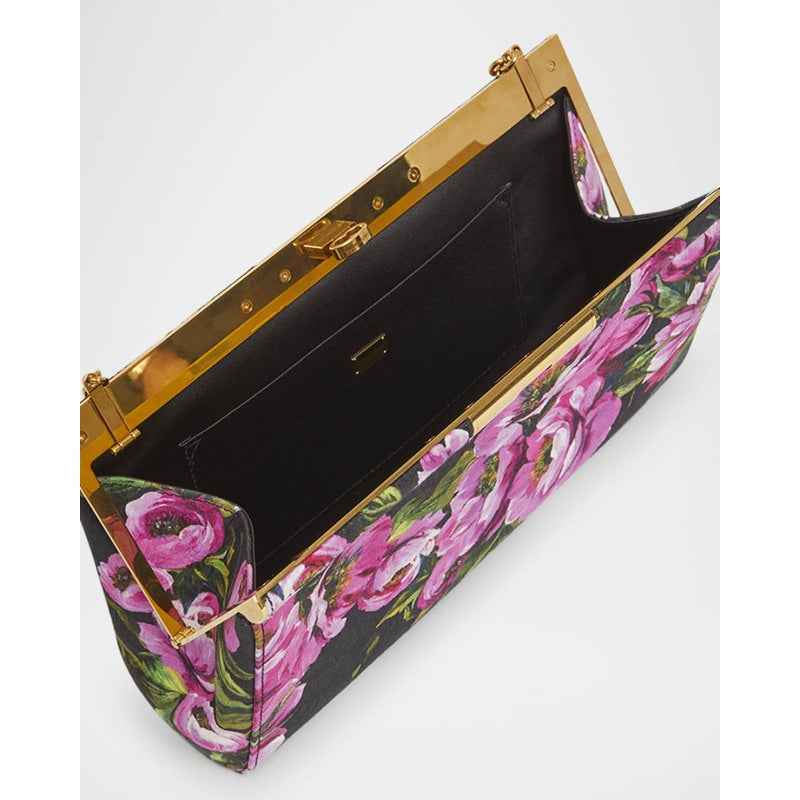 Bolsa Clutch Marlene Medium Flower-Print