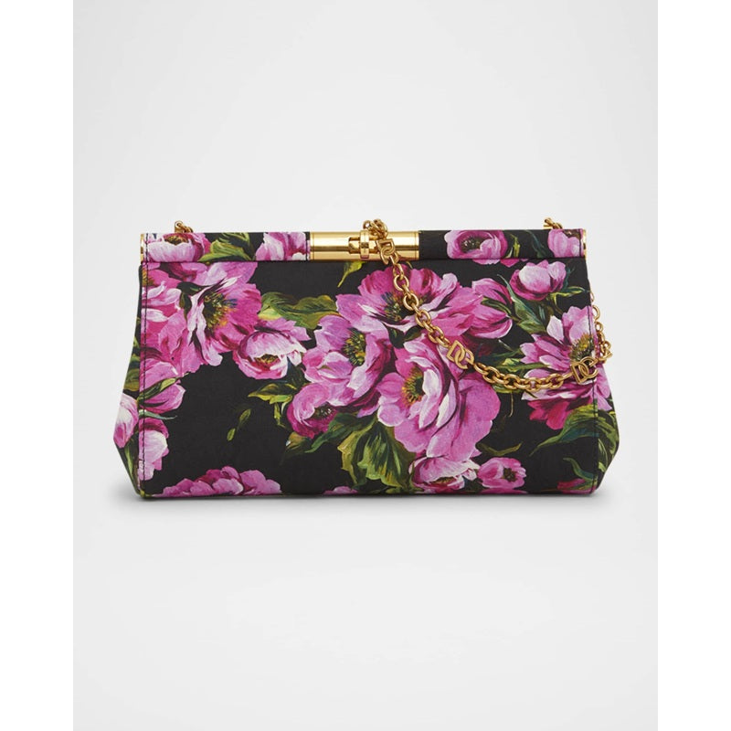 Bolsa Clutch Marlene Medium Flower-Print