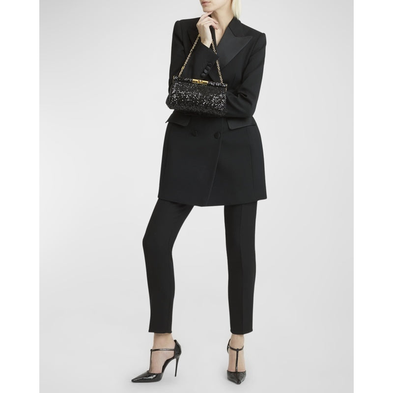 Bolsa Shoulder Marlene Medium Sequined