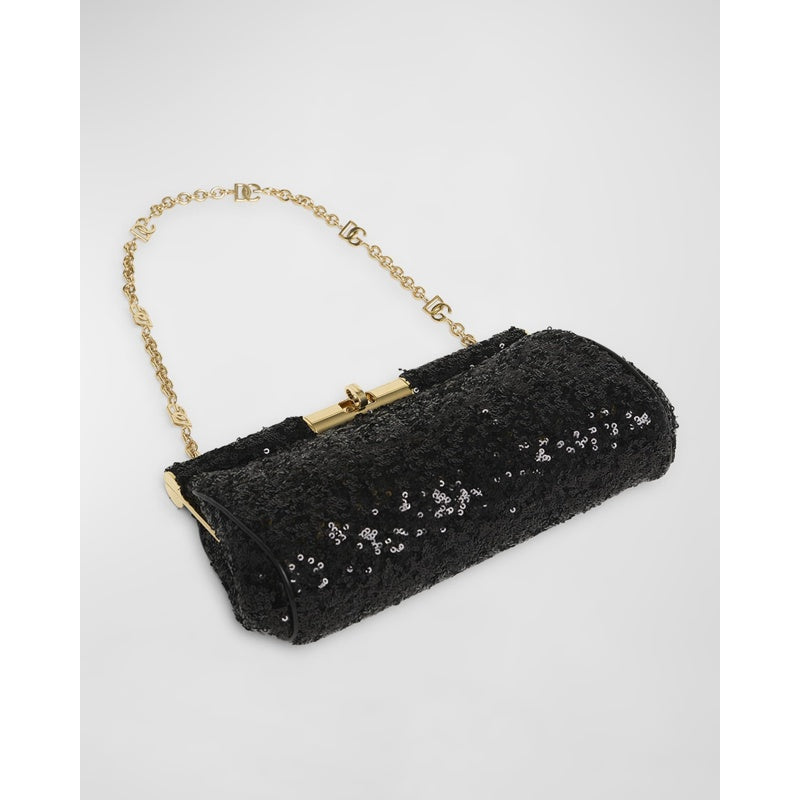 Bolsa Shoulder Marlene Medium Sequined