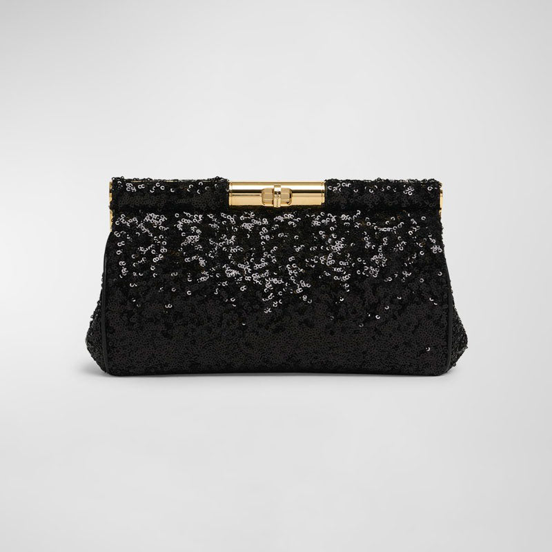 Bolsa Clutch Marlene Medium Sequined - Mercado de Luxo - O Maior E-Commerce de Bens, Produtos e Serviços de Luxo do Brasil.