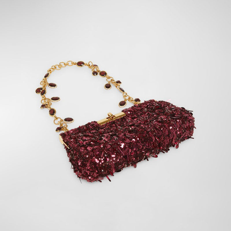 Bolsa Shoulder Marlene Sequined - Mercado de Luxo - O Maior E-Commerce de Bens, Produtos e Serviços de Luxo do Brasil.
