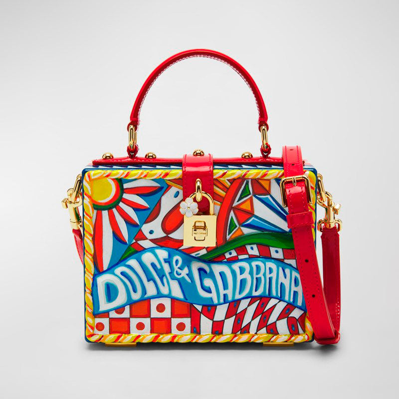 Bolsa Handle Logo Printed Box  - Mercado de Luxo - O Maior E-Commerce de Bens, Produtos e Serviços de Luxo do Brasil.