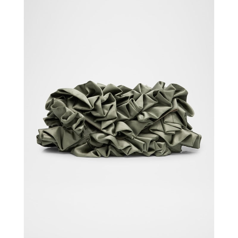 Bolsa Clutch Ruffle Envelope Flap