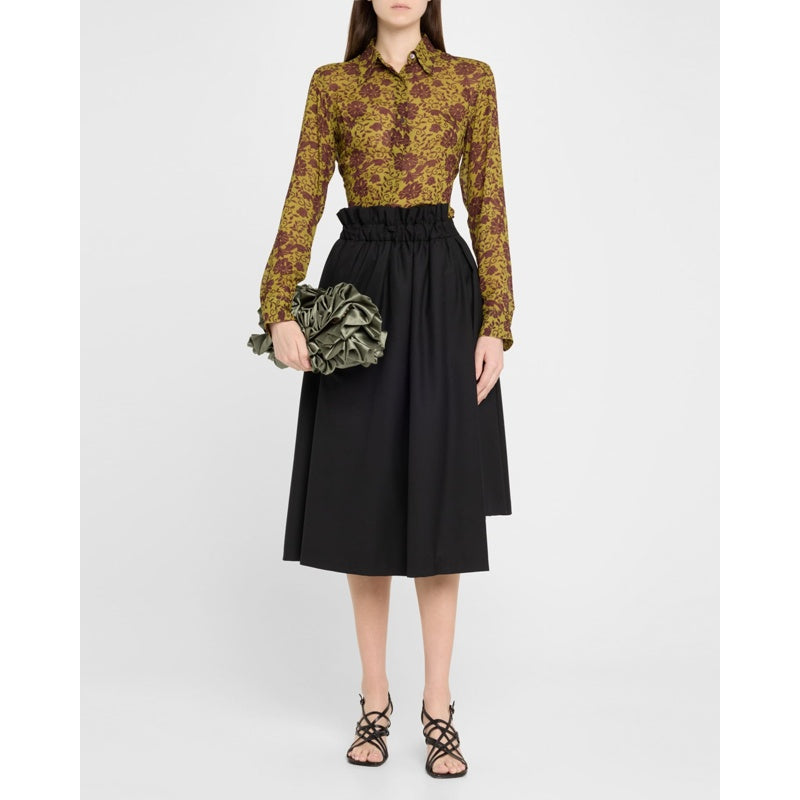 Bolsa Clutch Ruffle Envelope Flap