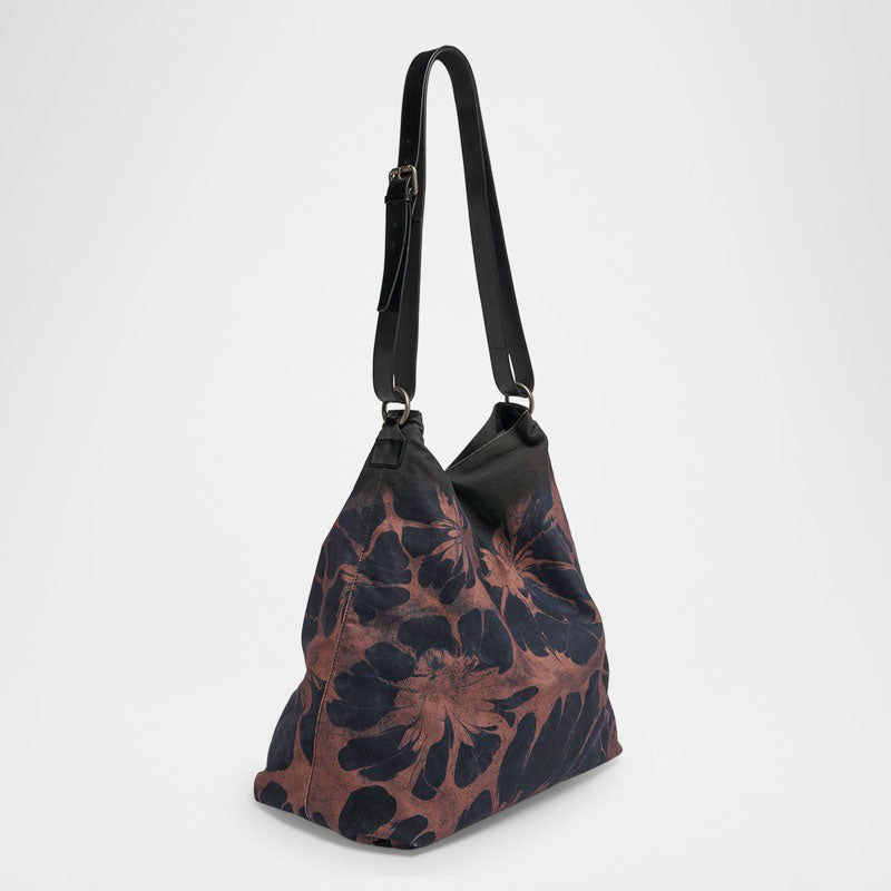 Bolsa Crossbody Floral Canvas - Mercado de Luxo - O Maior E-Commerce de Bens, Produtos e Serviços de Luxo do Brasil.