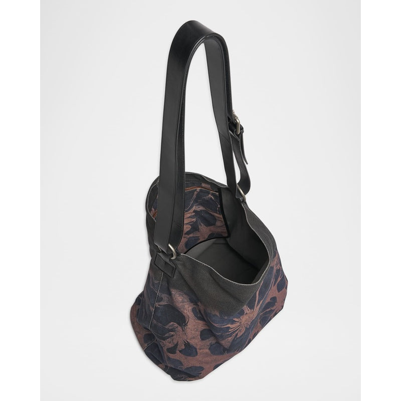 Bolsa Crossbody Floral Canvas