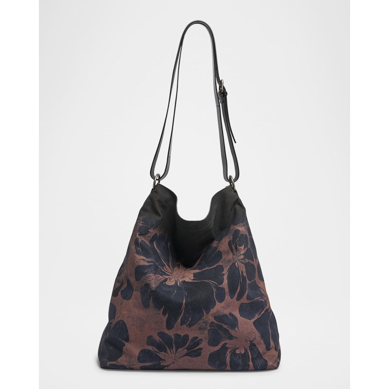 Bolsa Crossbody Floral Canvas