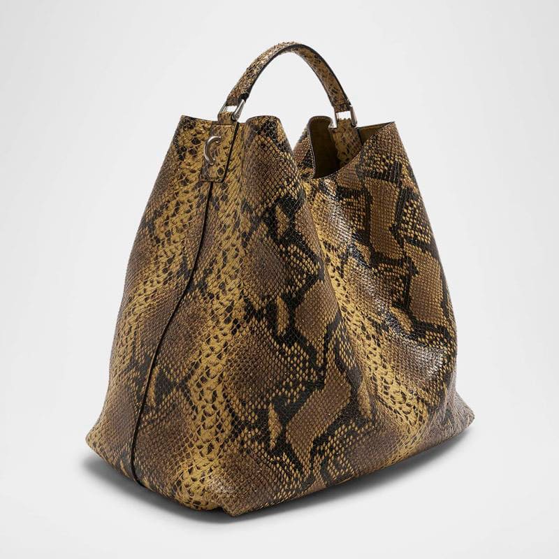Bolsa Shopper Grip Snake-Print - Mercado de Luxo - O Maior E-Commerce de Bens, Produtos e Serviços de Luxo do Brasil.