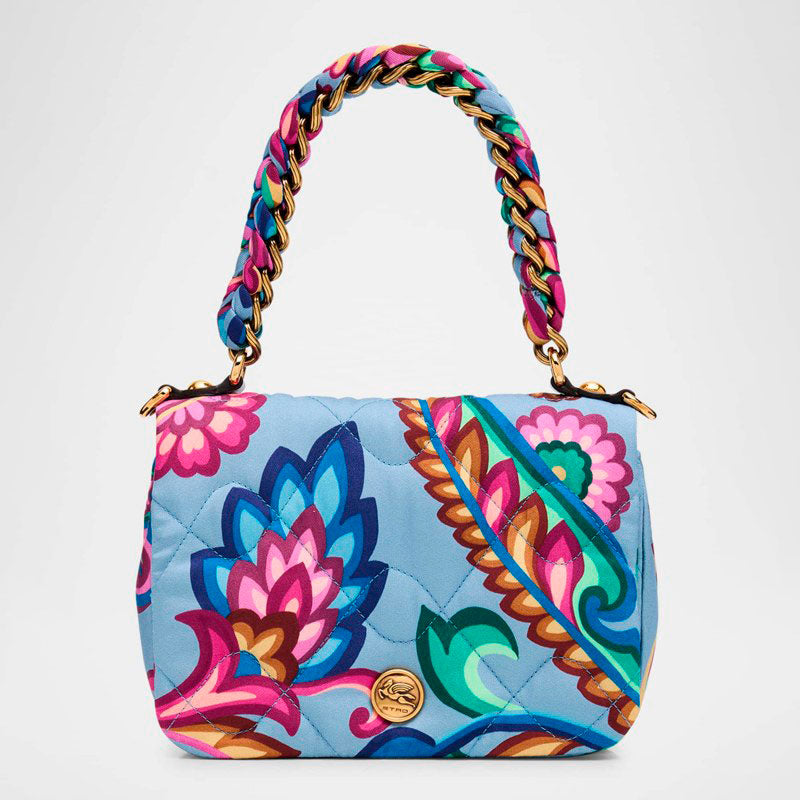 Bolsa Shoulder Bond XS Sea-Print Quilted - Mercado de Luxo - O Maior E-Commerce de Bens, Produtos e Serviços de Luxo do Brasil.