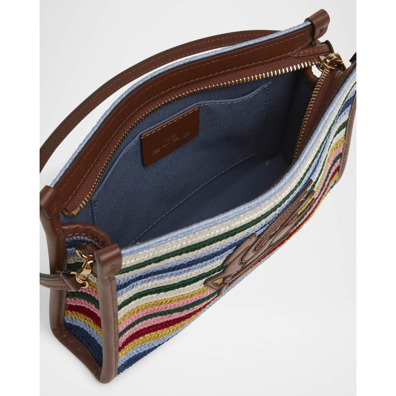 Bolsa Shoulder Striped Pouch