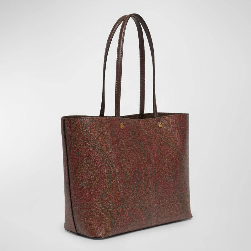 Bolsa Shopper Essential Paisley-Print - Mercado de Luxo - O Maior E-Commerce de Bens, Produtos e Serviços de Luxo do Brasil.